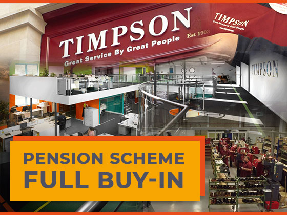 qy600千亿国际完全买入Timpson集团养老金计划